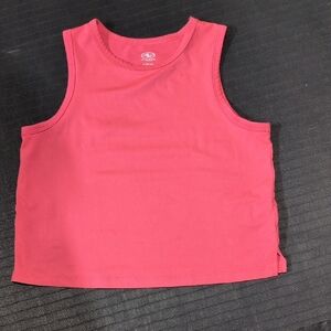 Athletic Works Pink Tank Top Soft Stretchy Fabric